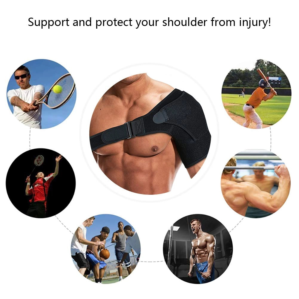 SPOSAFE Shoulder Support for Back Brace