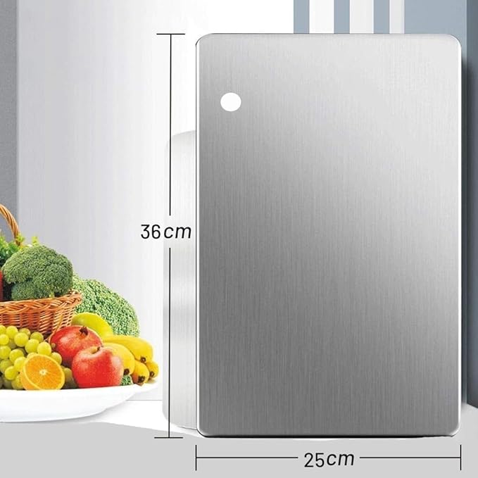 Best Quality  Stainless Steel Cutting Chopping Board for Fruit, Vegetable and Kitchen Chopping