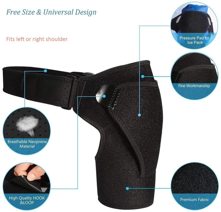 SPOSAFE Shoulder Support for Back Brace