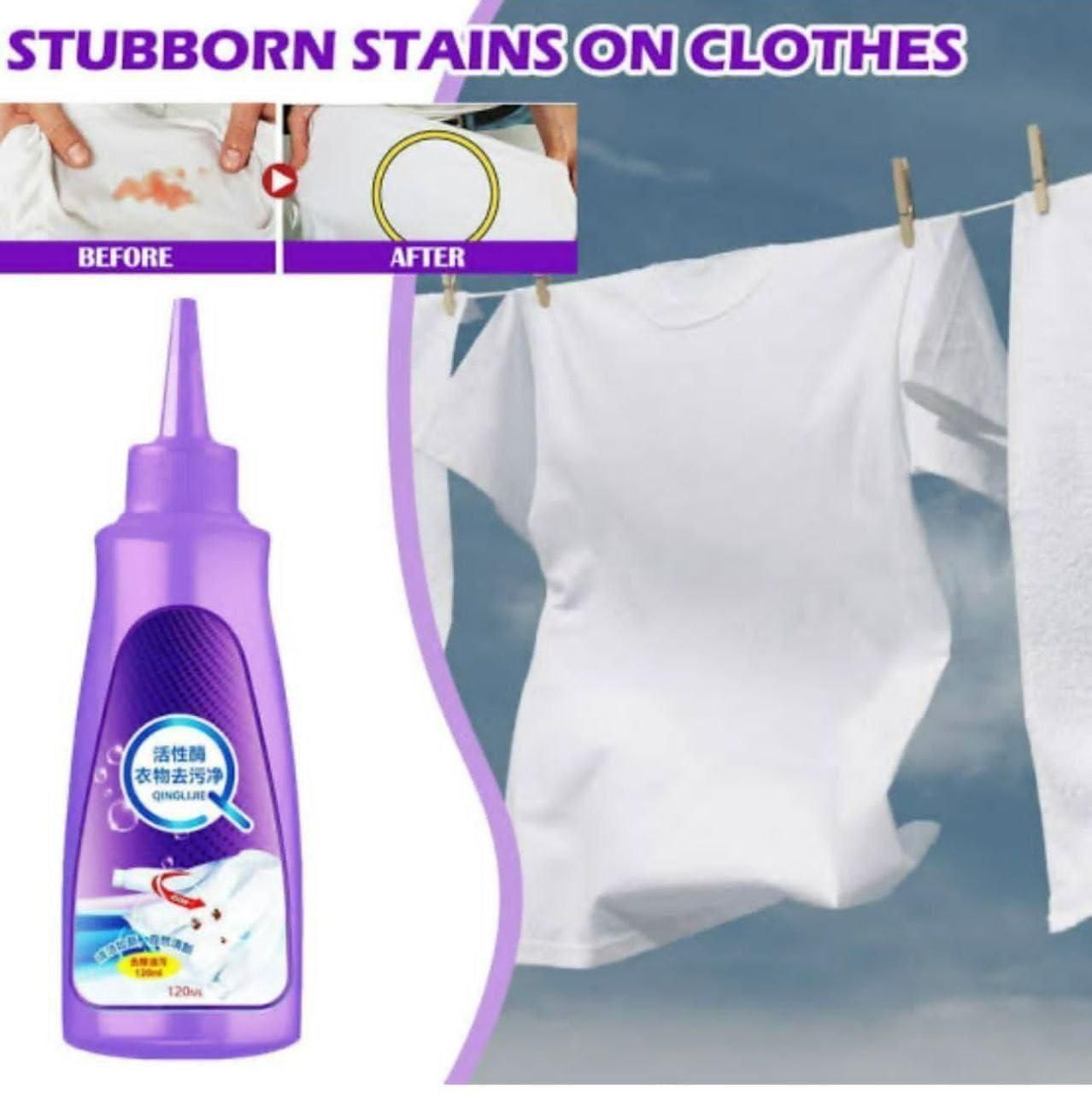 🌟Active Enzyme Laundry Stain Remover🌟| 🔥50% Off 🔥| Stain ki Chutti | COD + Free Shipping 🚚 |⭐⭐⭐⭐⭐