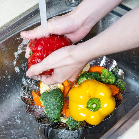 Stainless Steel Steamer basket for Veggie/Seafood