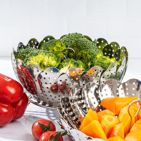 Stainless Steel Steamer basket for Veggie/Seafood