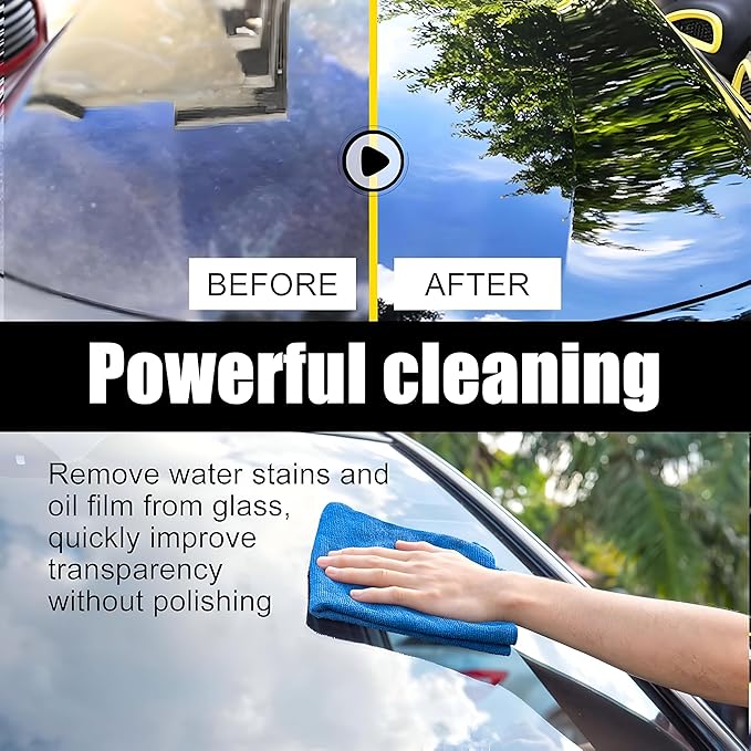 🔥 Limited Time Offer! 🔥 Buy 1 Get 1 Free! 🛒 🚀 Glass Cleaning Agent - Powerful Stain Remover (100ml) 🔥