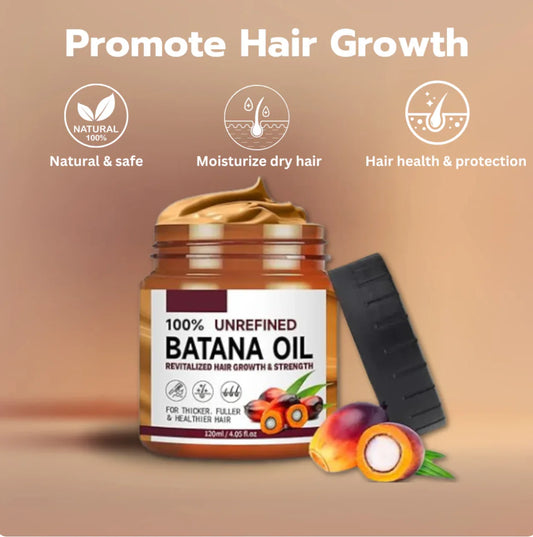 Natural Raw Batana Oil for Hair Growth, Strength and Repair