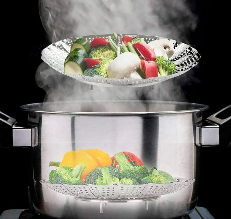 Stainless Steel Steamer basket for Veggie/Seafood