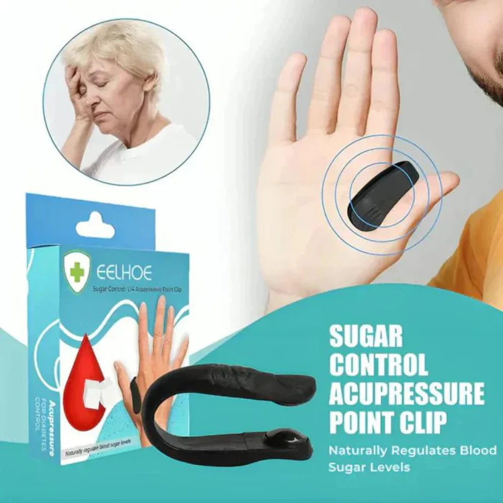 Sugar Control LI4 Acupressure Point Clip - Buy 1 Get 1 FREE!!